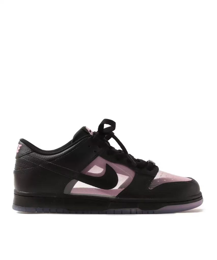 IM3077-600 Nike Dunk Low Black Pink Rise (Men's)