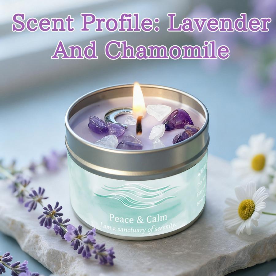 EVODUCK Law of Attraction Sacred Candle for Deep Focus, Meditation, Yoga & Reading | Christmas, Birthday Gift for Women, Friend