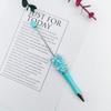 Starry Crystal Pearl Bead Pen - Handmade Rhinestone Candy Design