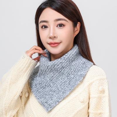 Gestrickter falscher Kragen Frau Winter Warm halten Ringschal Nackenschutz Abnehmbarer Kragen Weiblich Weicher Schal