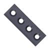 Barn Door Track Connector Plate Kit Carbon Steel Sliding Door Hardware Fittings 8x2.7cm