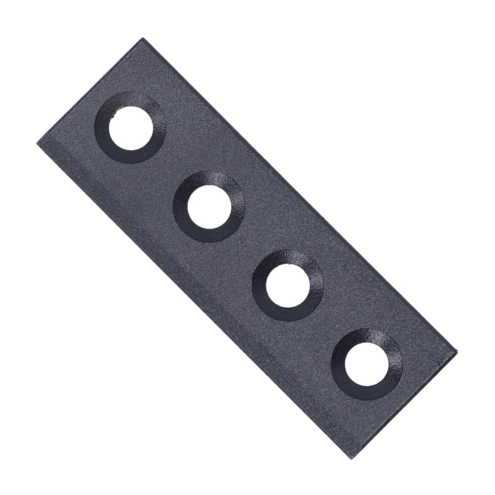 

Barn Door Track Connector Plate Kit Carbon Steel Sliding Door Hardware Fittings 8x2.7cm