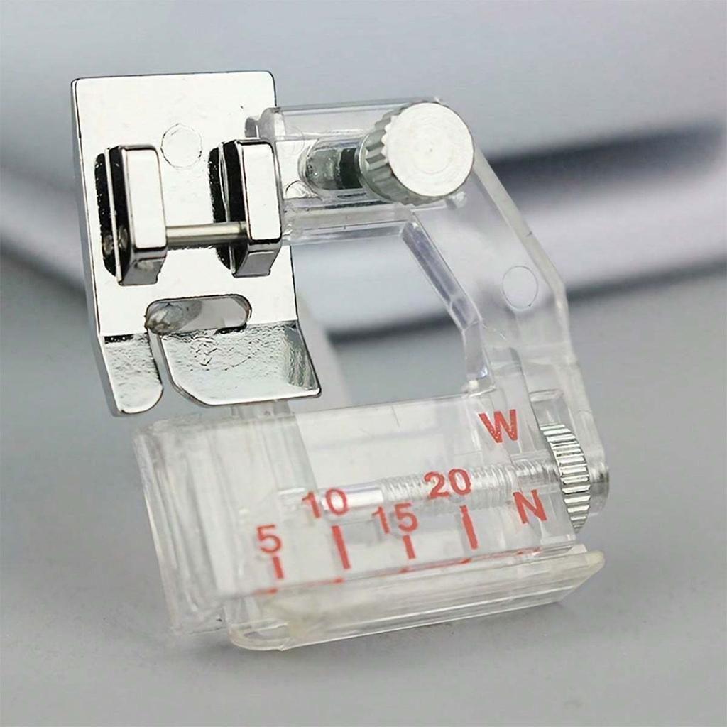 Adjustable Bias Tape Binding Foot Presser Foot For Most Of Low Shank Sewing Machine Accessories For Sewing Crafting Tape Sewing Machines Presser Foot