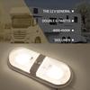 10-24V 48 LED Dome Roof Ceiling Lamp 4000-4500K with Switch RV Roof Ceiling Lamp Camper Reading Light for Camper Yacht Motorhome