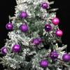36pcs 6cm Christmas Tree Decoration Pendant Big Hanging Ornament Christmas Ball Set  Xmas