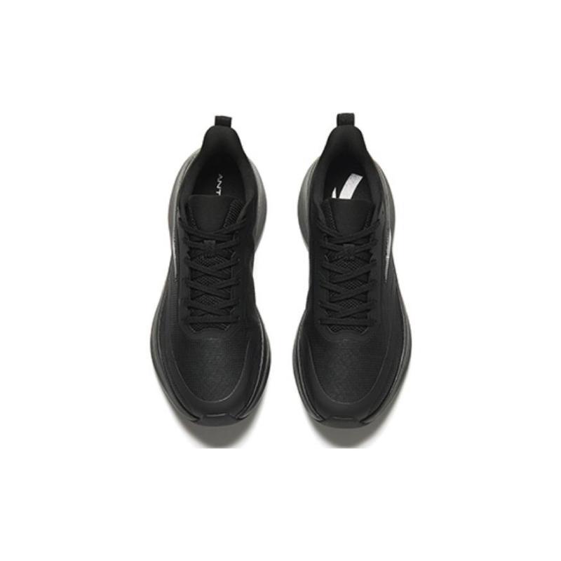 Anta Cushioning Wear-Resistant Low-Top Running Shoes Men's Black Sneakers 112415520-6
