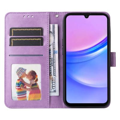 Etui dla Samsunga Galaxy A17/A26 5G/A16 5G/A16 4G Etui Skórzany Portfel z Nadrukiem Słonecznika Pokrowiec na Telefon
