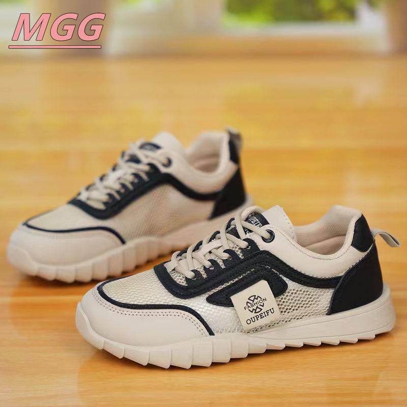 

Popular sports shoes women s 2025 summer new mesh breathable Forrest Gump shoes versatile transparent net thin-soled casual sports shoes 40