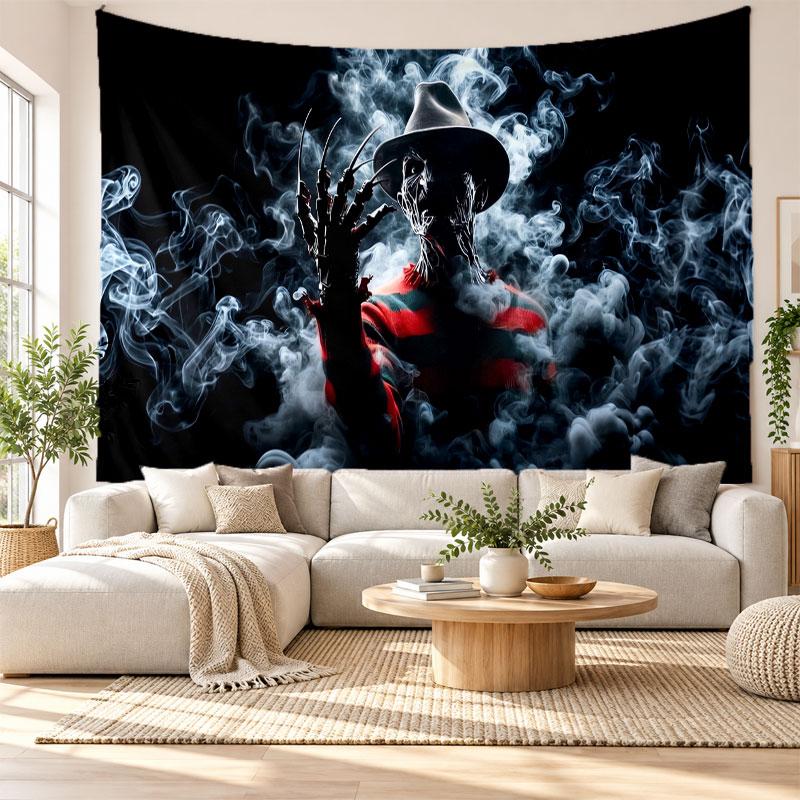 A Nightmare on Elm Street Freddy Krueger Wall Tapestry Home Decor Hanging Cloth Art Background Tapestry for Bedroom
