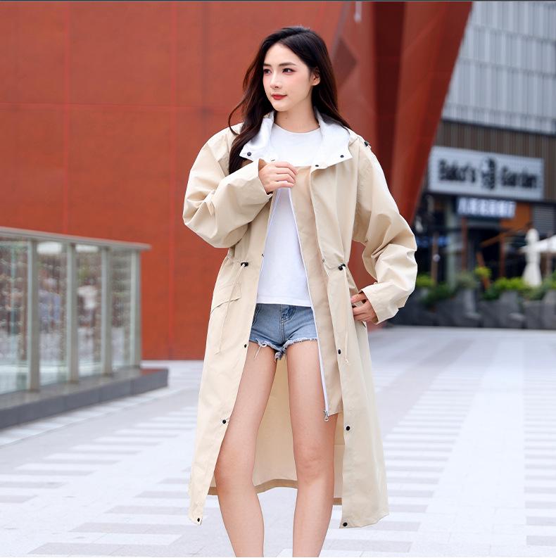 Větruodolné pončo trenčkotu pro celé tělo: Větruodolné, Rychleschnoucí Venkovní Svrchní Oblečení