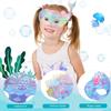12pcs Colorful Mermaid Mask Ocean Role Playing Party Masks Mermaid Tail Eye Masks Children's Birthday Mermaid Mask