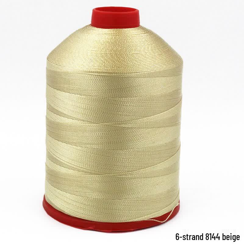 Rongyu Beige 4-Ply Industrial Sewing Thread