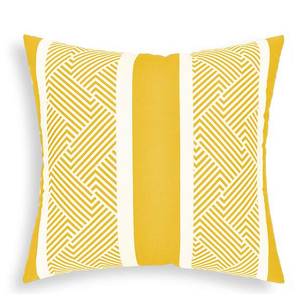 

Желтая наволочка с скандинавским геометрическим узором для гостиной, дивана, дома, наволочка для офиса, автомобиля, наволочка 40X40CM