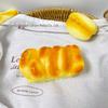 Simulated Bread Squeeze Toy for Stress Relief and Display