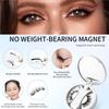 Fluffy Wispy Full Strip Fake Eyelash Glue-free Magnetic False Eyelash  Novice