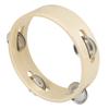 6 Inch Tambourine Handbell Metal Bell Wooden Rattle Ball Percussion Hand Bell Party Game Baby Toy Musical Instrument Kids Gift
