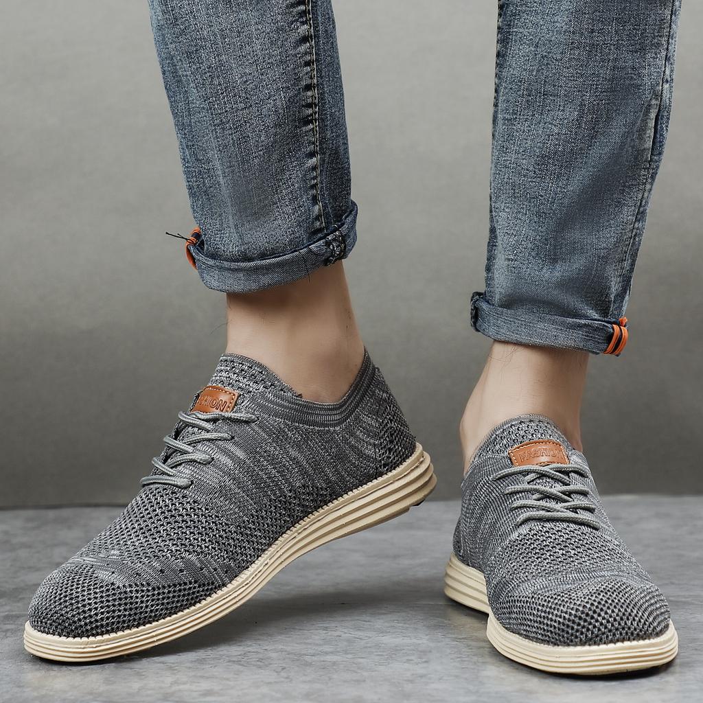 Men Shoes Casual Shoes British Style Oxfords Fashion Formal Brogue Business Urban Shoes For Male Dress Sneakers For Men