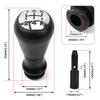 1set 5 Speed Gear Stick Shift Knob Lever Pen Adapter Replacement For Peugeot 206 207 307 308 407 For Citroen C4 Picasso Berlingo