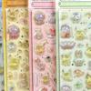 Pokmon Relief Stickers Cute Cartoon Exquisite 3D Diy Journal Sticker New Fashion Exquisite Phone Case Ornament New Gifts