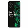 3D Silicone Case For Samsung Galaxy A07 4G Case Relief Emboss Flowers Black Soft Back Cover Coques For Samsung Galaxy A17 Cases