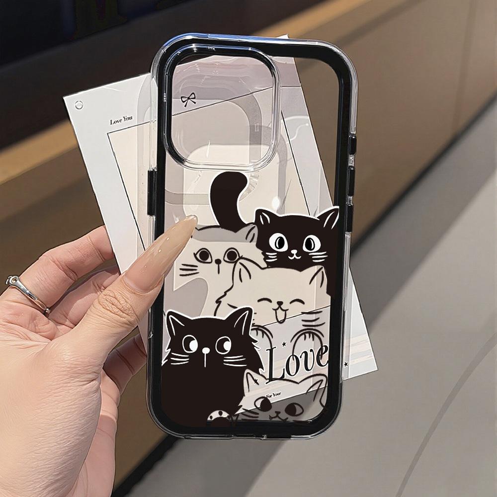 Painted Phone Case for iPhone 17 11 12 13 14 15 16 iPhone 17 12 13 14 15 16 Pro 17 12 13 14 15 16 Pro Max  High Quality Painted Animal Cute Phone Case