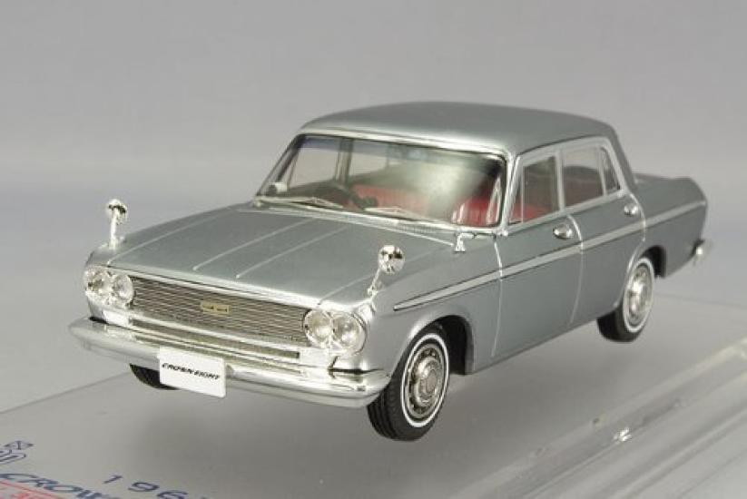

30th Anniversary ENIF Scale Toyota Crown Eight 1965 Model Satin Silver [Kidbox Model] 1/43 VG10-A
