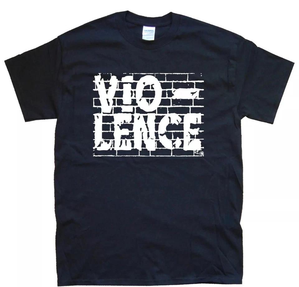 VIO-LENCE T-SHIRT All sizes S M L XL XXL colours Black, White 3XL