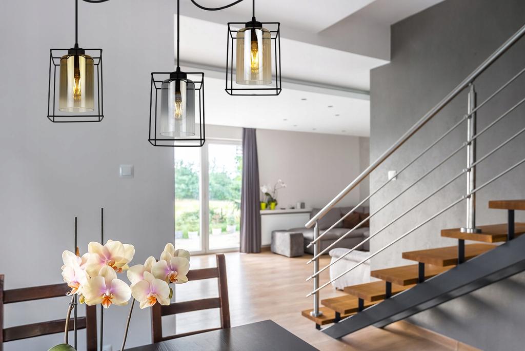 MODERN ELEGANT HANGING LAMP GLASS SHADE