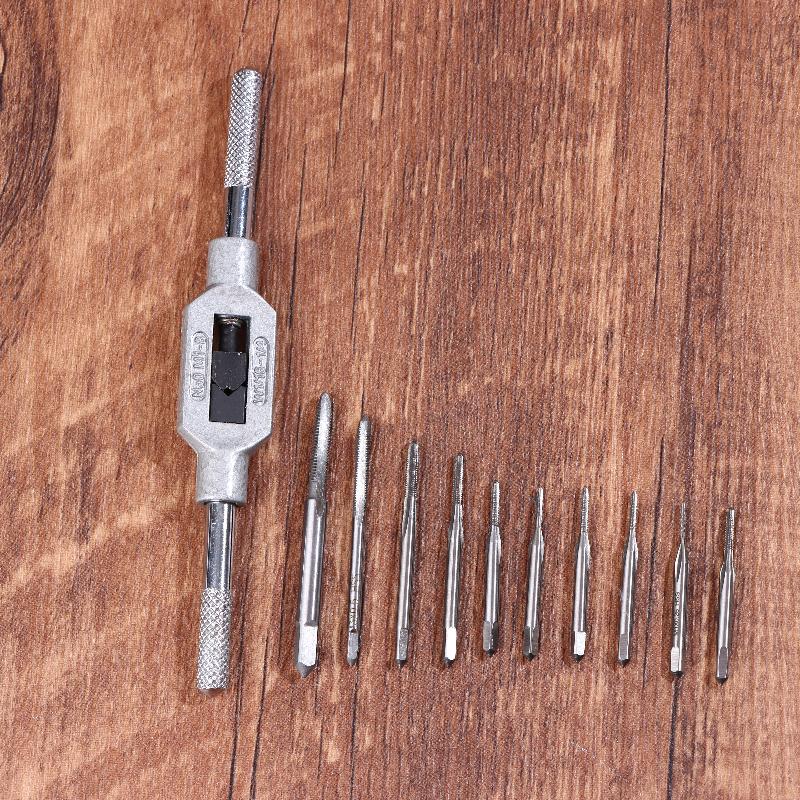 10Pcs Mini M1 To M3.5 Machine Hand Tap Thread Wire Tapping Threading Taps For Machining Nuts Or Other Common Thread