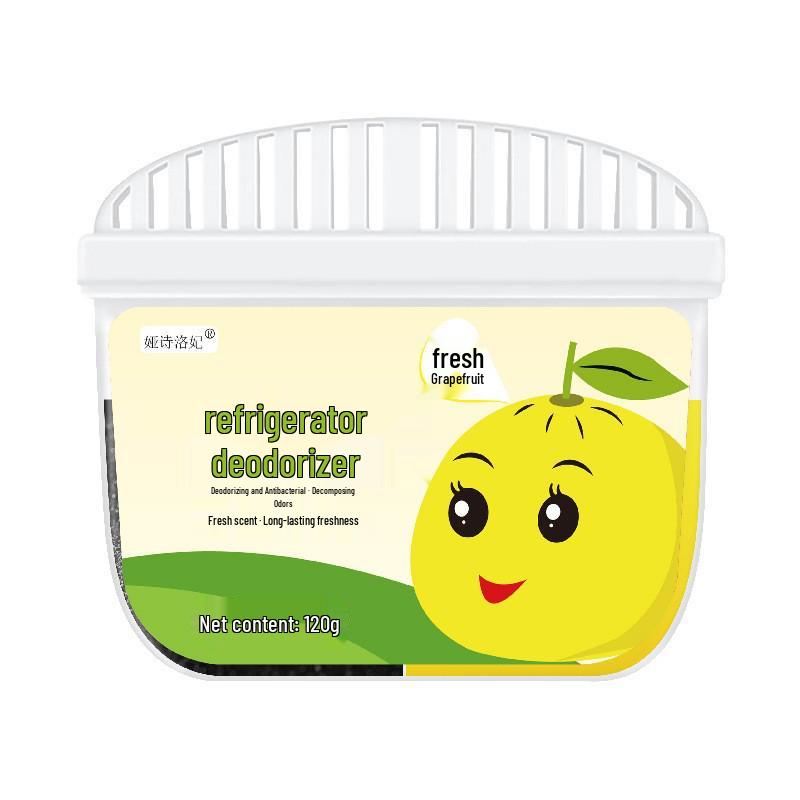 Refrigerator Deodorizer: Tea Polyphenol & Activated Carbon Odor Remover for Household, Freezer, and Room