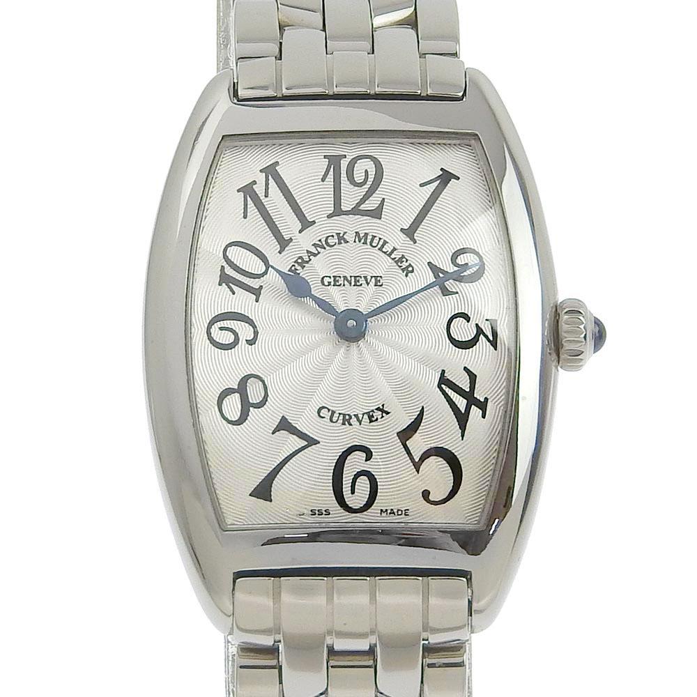 

FRANCK MULLER Tono carvex Watches 1752QZ SilverDial Stainless Steel Quartz Analog display Women Used