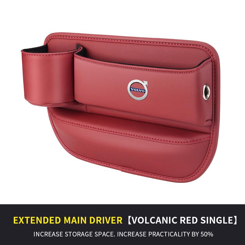 Volvo XC40 XC60 XC70 XC90 S40 S60 S80 S90 V40 V50 V60 V70 V90 Car Storage And Finishing Leather Seat Gap Storage Box