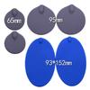10 buc 95mm/90*150mm Electrozi Rotunzi din Silicon Cercuri Electrozi de Carbon Tens/Electrozi din Cauciuc Siliconic pentru Aparat Tens