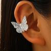 Multi Shape Non Piercing Ear Cuff Set Gold Tone Star Heart Butterfly Leaf Clip On Ear Jewelry for Women