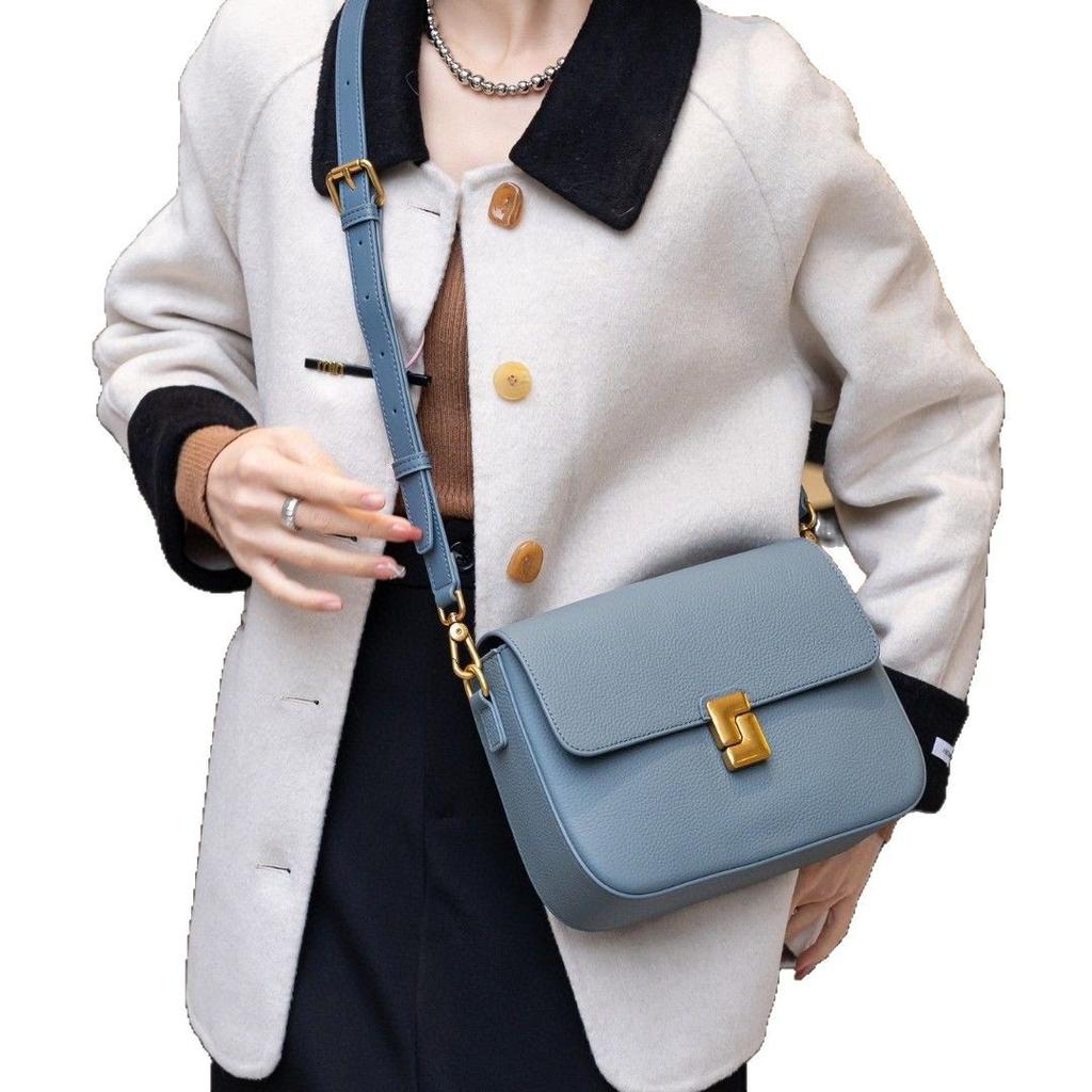 Spring and Summer High-grade Texture Foreign Skin Women's Bag Single Shoulder Crossbody Small Square Bag