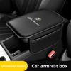 Car Arm Rest Cushion Storage Pad Armrest Box Protective Cover For Alfa Romeo Giulia Stelvio Giulietta 156 159 147 Mito Tonale