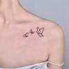 Adesivo Tatuaggio Farfalla Erboristica Semi-Permanente Ins Spice Girl Style Tatuaggio Adesivo Impermeabile Lunga Durata Non Riflettente