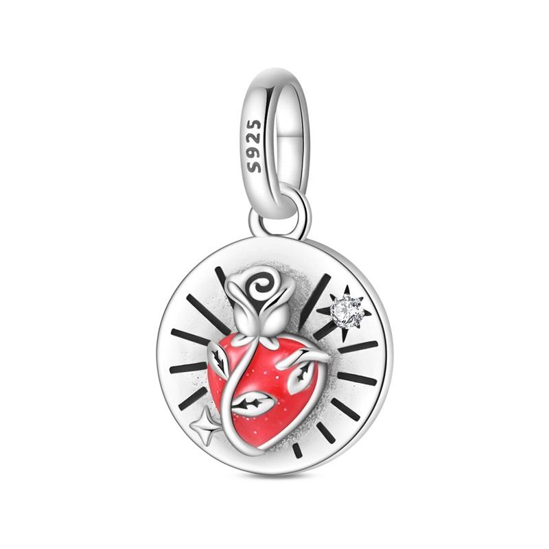 New 925 Silver Crown Charms Pendant For Women Fit Bracelet DIY Birthday Party Jewelry Gifts