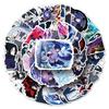 50 Sheet Sasuke Stickers Naruto Anime Decoration for Journal or Tablet