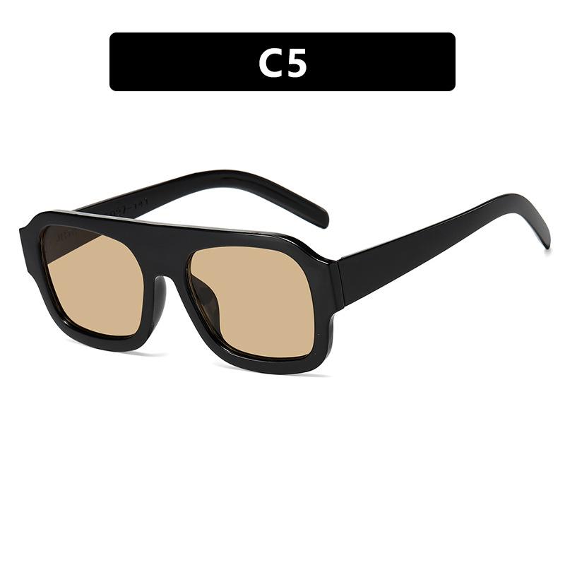 New Square Sunglasses Women Fashion UV400 Protection Luxury Outdoor Street Photography Sun Glasses Trendy Personalized