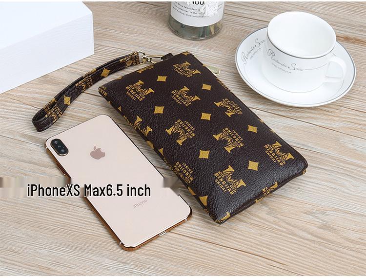 Elegant Women's Clutch Wallet: Long, Large-Capacity Coin Purse & Phone Bag