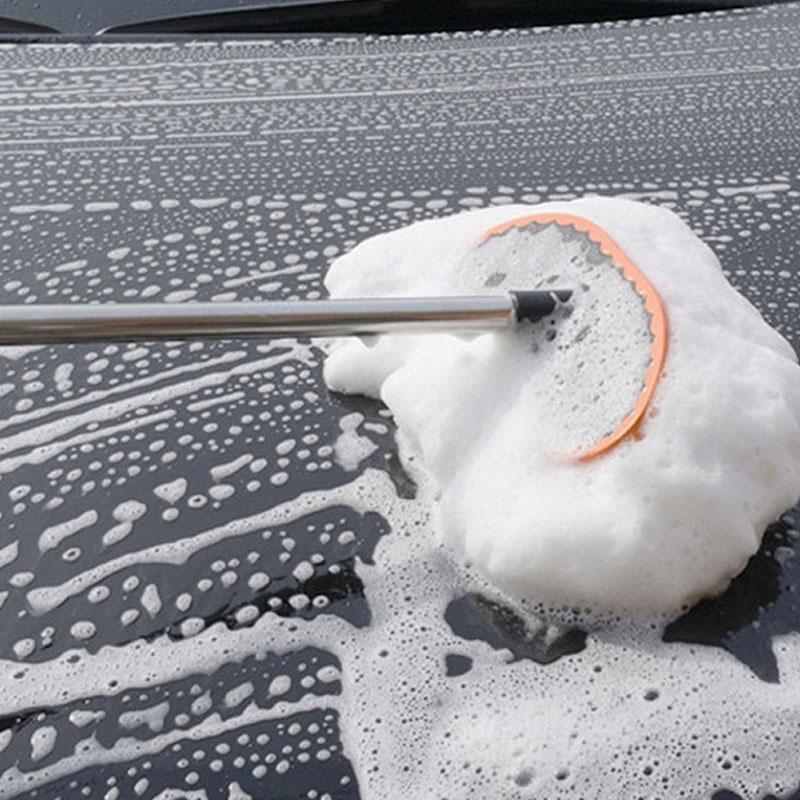 1Pcs Cleaning Brush Car Wash Duster Wax Adjustable Telescoping Dusting Cleaning Brushes Tools Wiping Mop