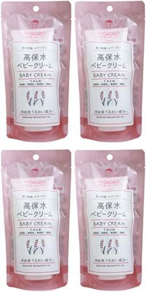Milfuwa High Moisture Retention Baby Cream 70g [Bulk Purchase] [x4]