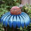 Creative Sensation Coneflower Bird Feeder Outdoor Garden Flower Yard Decor