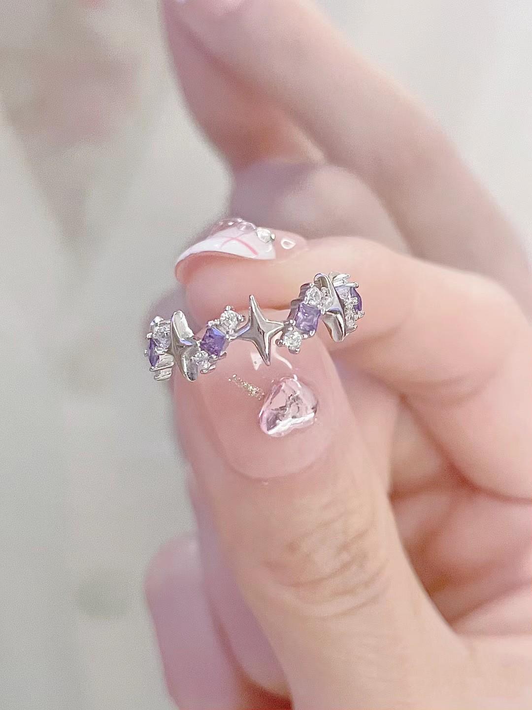 

Кольцо-цветок в стиле блогера Xiaohongshu Niche Design — высококачественные аксессуары простого стиля для женщин