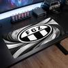 FC Zürich Theme Pattern Mouse Pad, Soccer Logo Design XXL Gaming Desk Mat Non-Slip Computer Mouse Pad