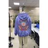 STREETRICH Women's Y2K Floral Letter Embroidered Hooded Pullover Cozy Stylish Long Sleeve Loose Sweatshirts with Kangaroo Pocket