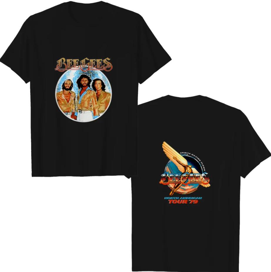 Bee Gees Spirits Having Flown North American Tour 1979 T-Shirshirt S
