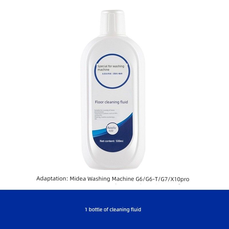

with Midea Washing Machine G6/G6-T/G7/X10 Pro Fluff Paint Roller Filter Net Cleaning Solution SN-1 Accessories 500ml Cleaning Solution 1