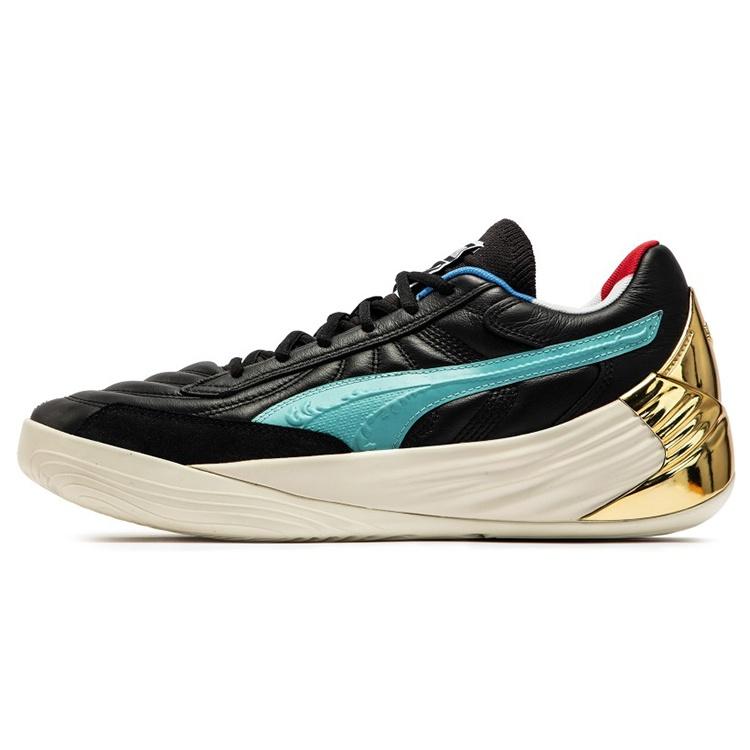 PUMA Fusion Nitro Paris  Black Blue Green  Men s 377107-01 EU 41